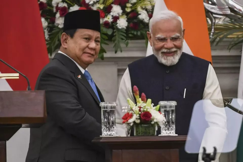 India Modi president leaders Indoesia Prabowo Subianto