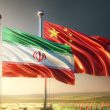 Iran China Flags