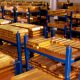 gold bars in storage