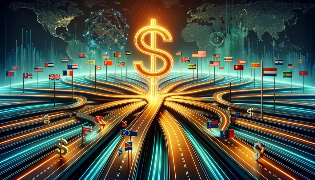 all roads leading to us dollar