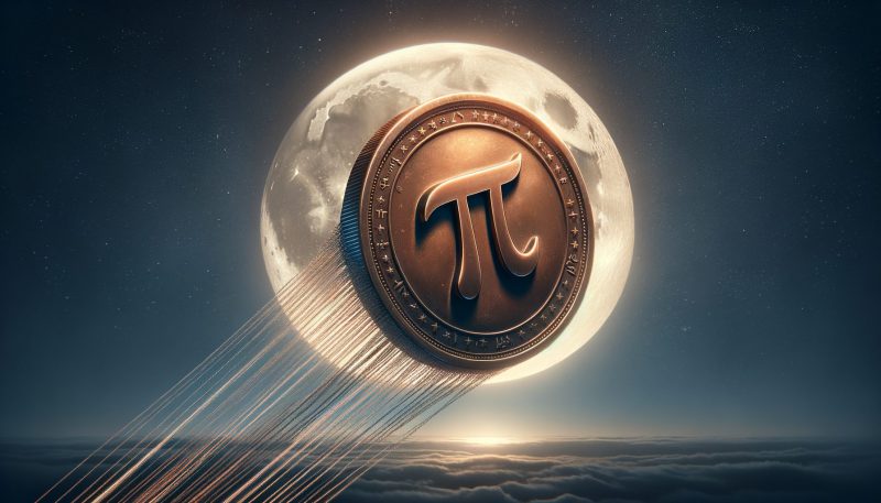 Pi COin to the moon