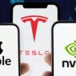 apple tesla nvidia stocks