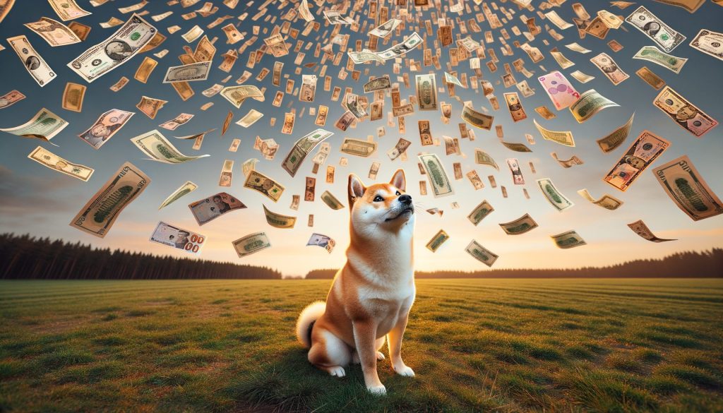 shiba inu money sky