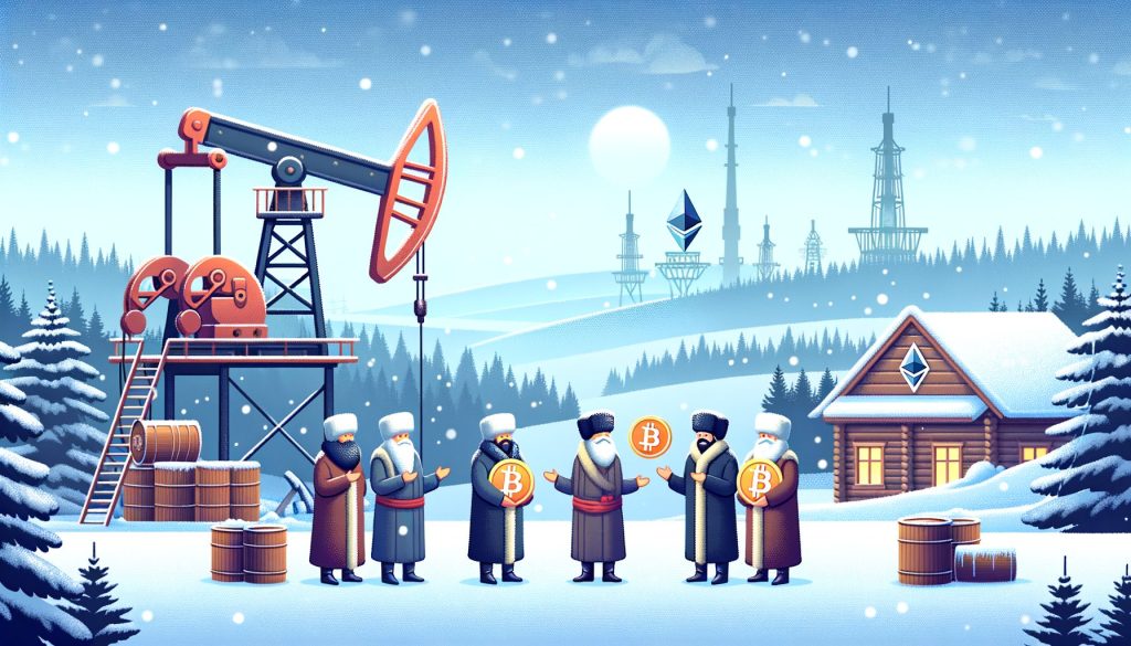 Russia crypto oil