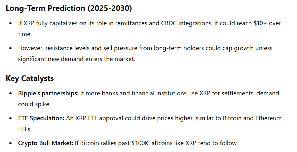 XRP GPT STATS