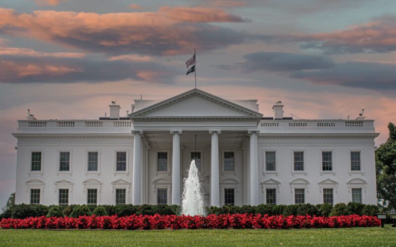 White House exterior where upcoming meetings between auto executives and President Trump will take place