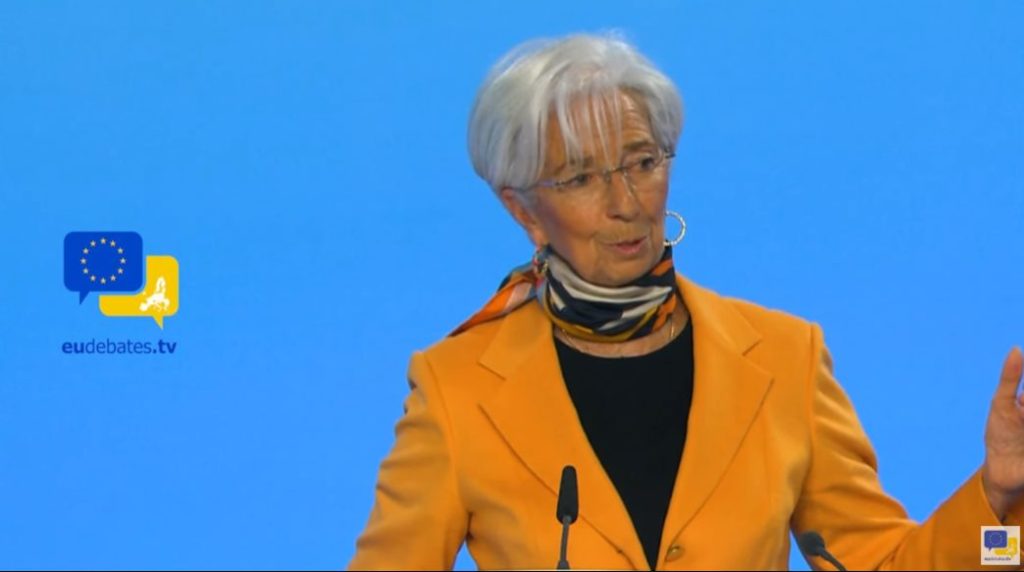 ECB President Christine Lagarde