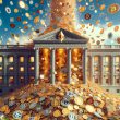 White house flooded with crypto coins