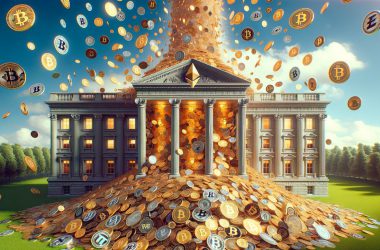 White house flooded with crypto coins