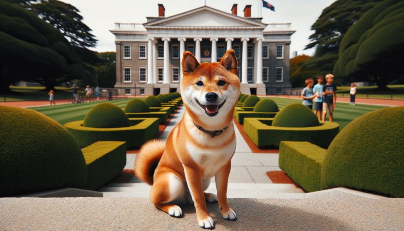 SHIBA INU WHITEHOUSE