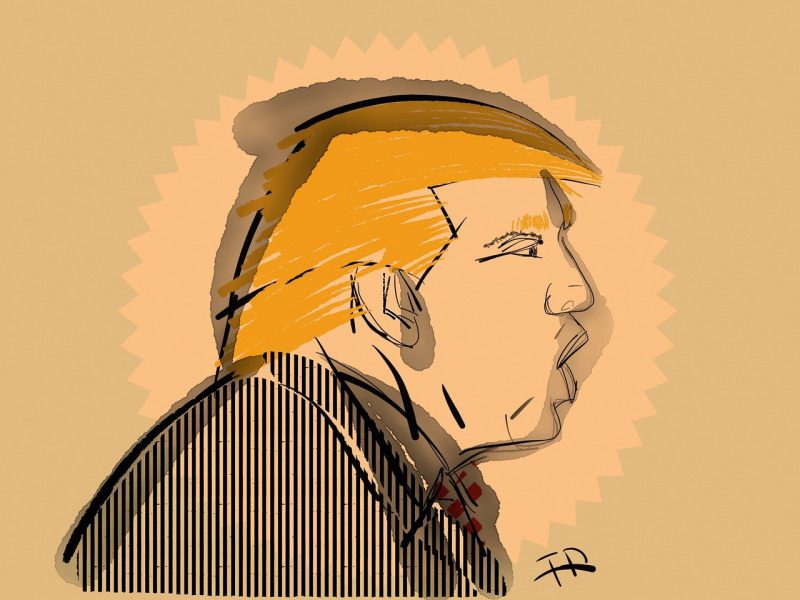 Animated Donald Trump