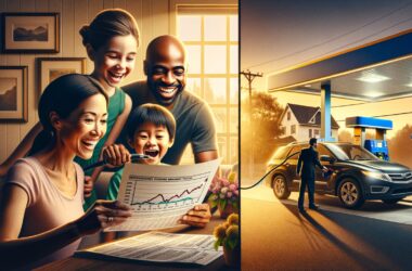 family inflation prices lower