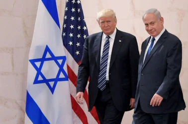 US President Donald Trump and Israeli Prime Minister Benjamin Netanyahu