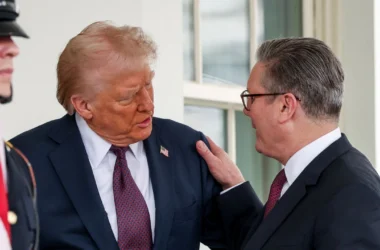 US President Trump and UK Prime Minister Keir Starmer