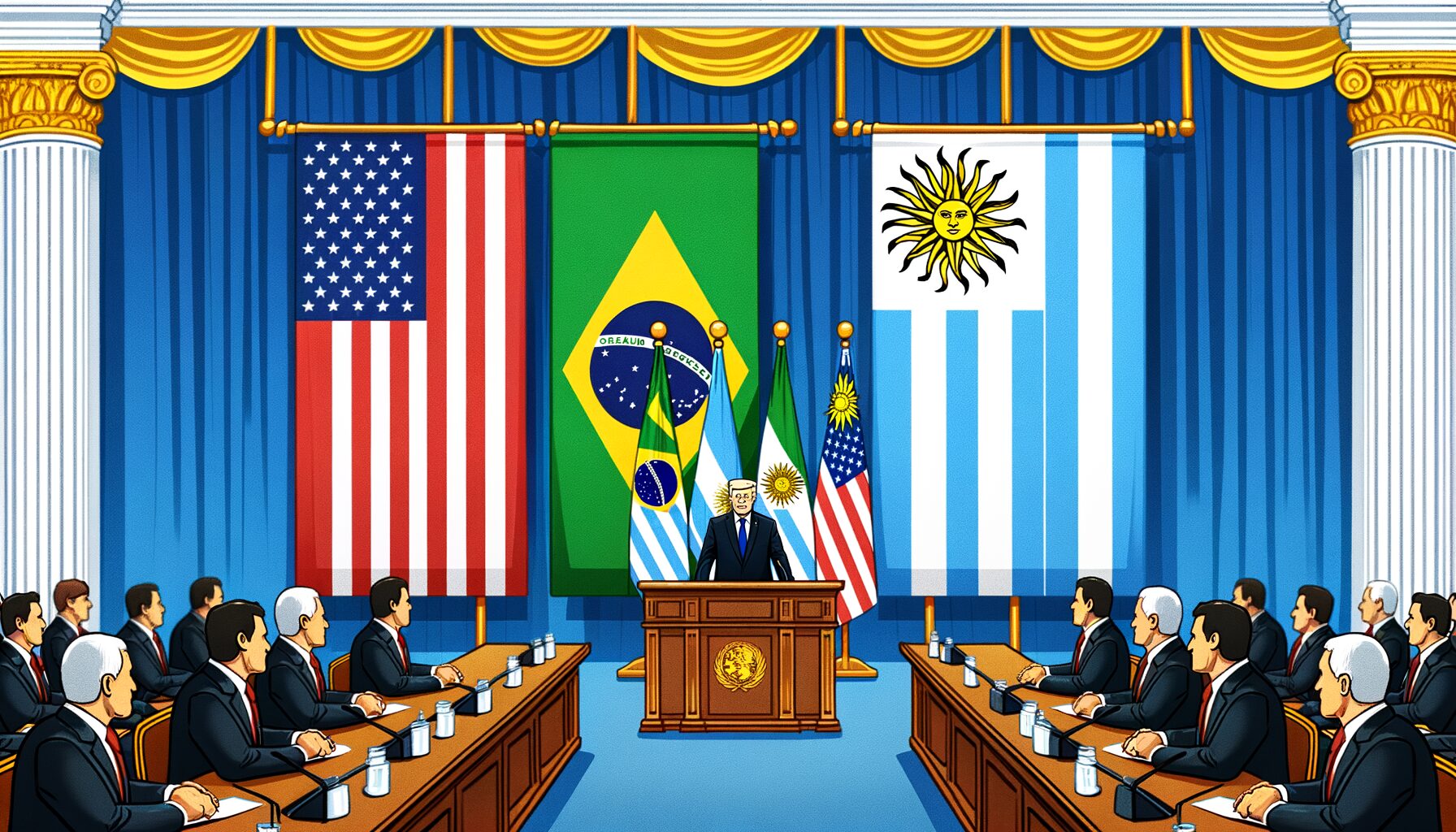 Trump’s Tariff Shock: How Brazil, Argentina & Uruguay May Cash In