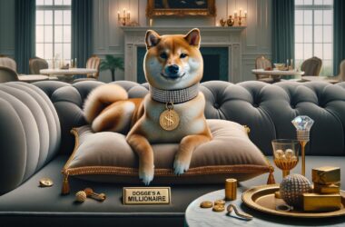 shiba inu millionaire hyperealistic