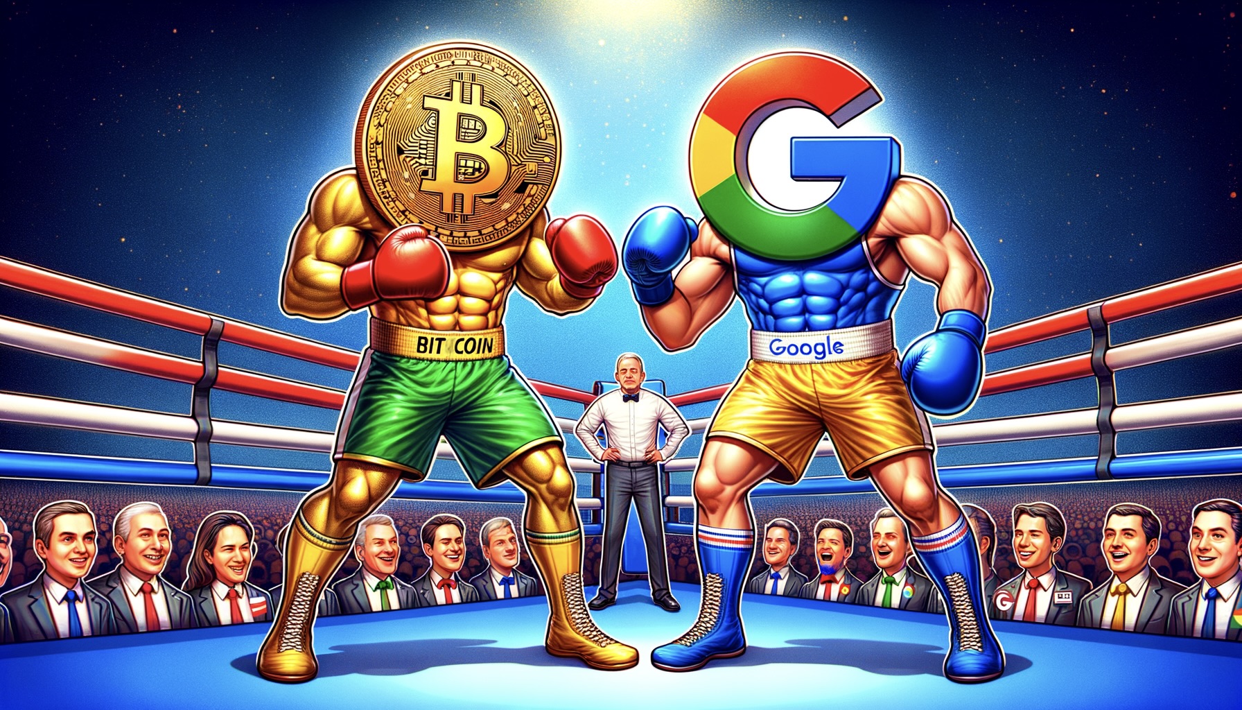 Google Eating Bitcoin Bitcoin Overtakes Google As Fifth-Largest Asset