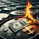 dollar burning oil barells chinese yuan de-dollarization