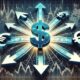 Dollar symbol with directional arrows pointing to euro and other currency symbols