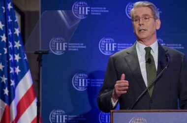 Treasury Secretary Scott Bessent speaking