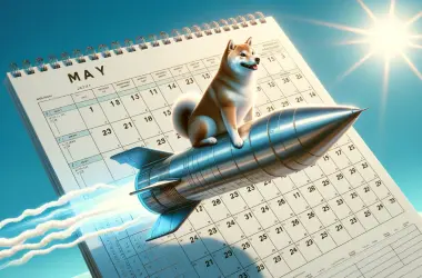 SHIB ON A ROCKET