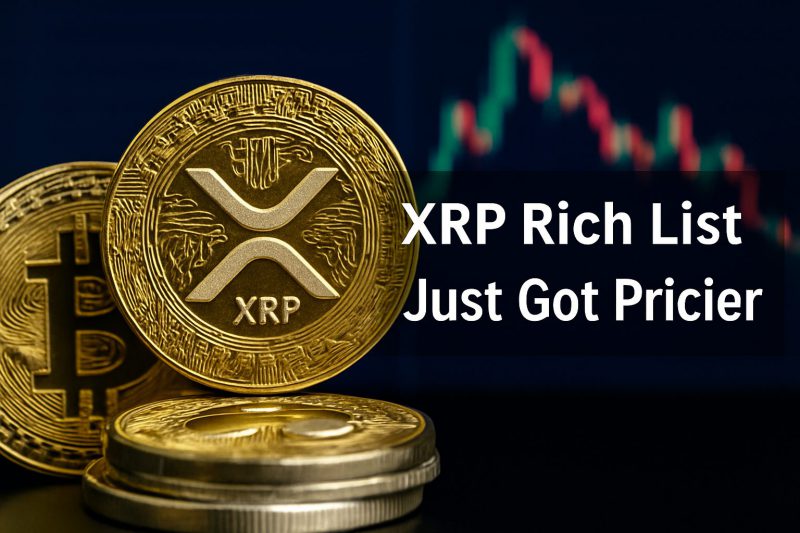 XRP Rich List Just Got Pricier