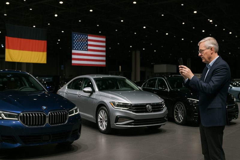 BMW, VW, Mercedes in Talks With US on Tariff-for-Investment Deal