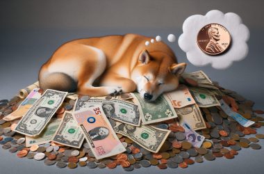 shiba inu sleeping