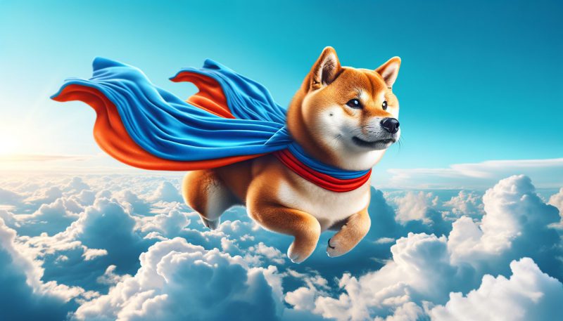 SHIB flying