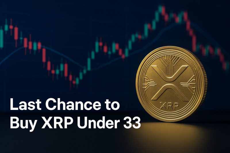Last Chance to Buy XRP Under $3