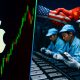 Apple stock growth China US