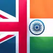 UK and India Flags