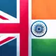 UK and India Flags