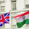 UK and India Flags