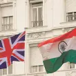 UK and India Flags