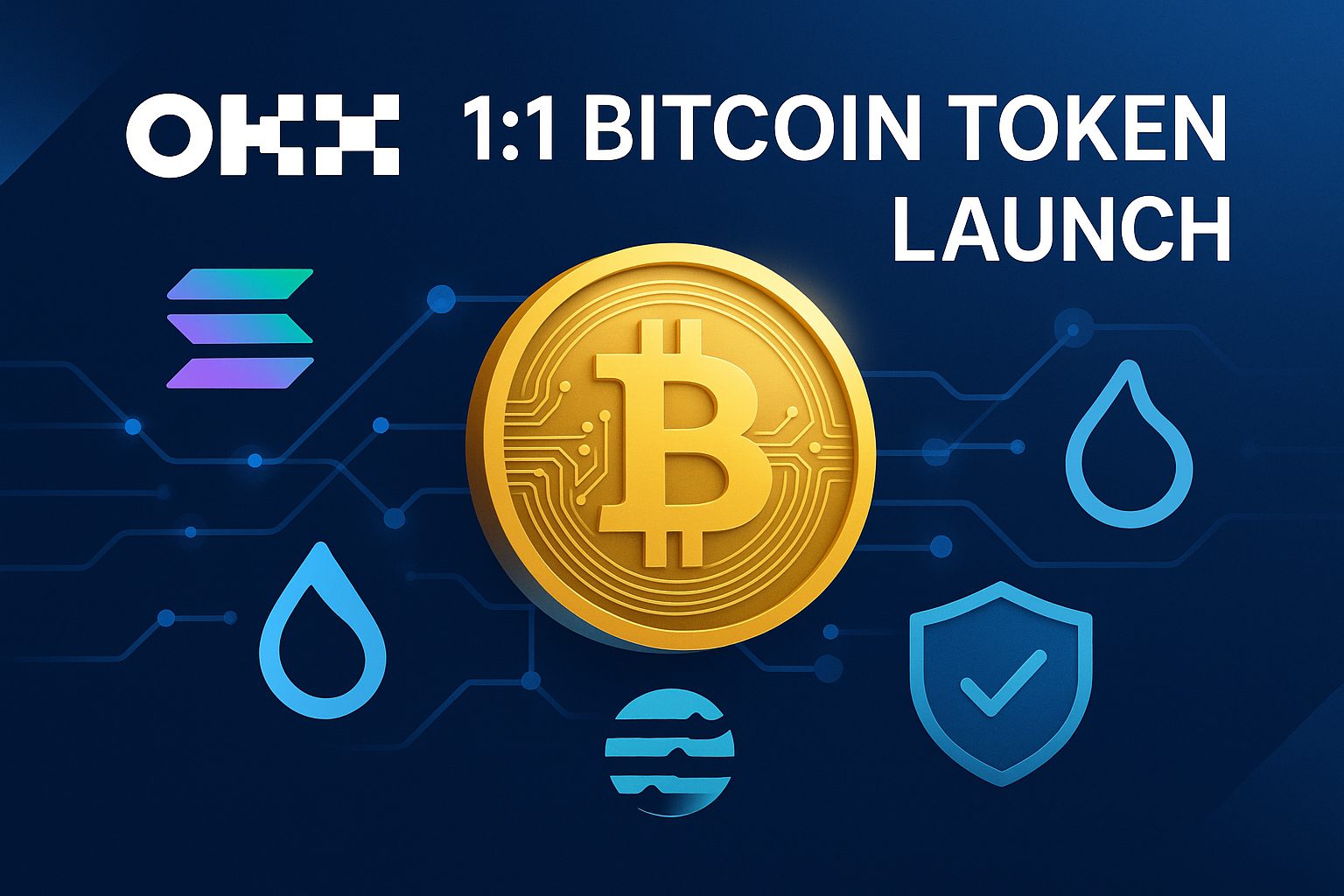OKX Drops 1:1 Bitcoin Token on Solana, Sui & Aptos, DeFi Gamechanger
