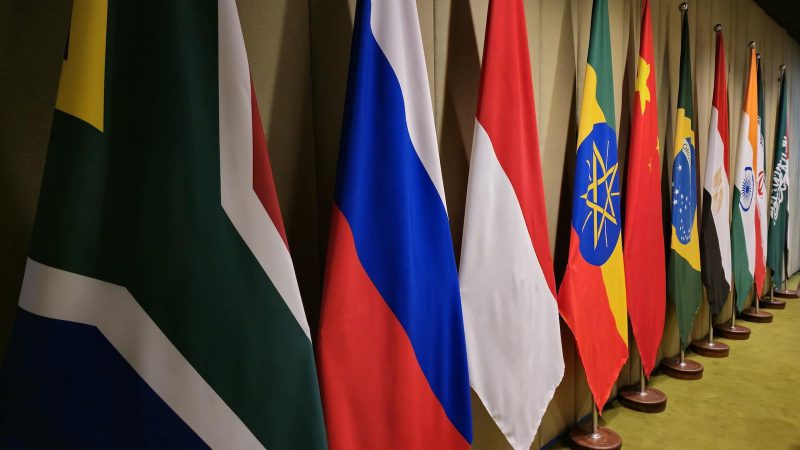 BRICS Plus Countries flags