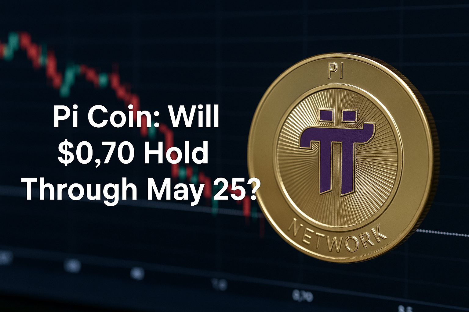 Pi Coin Faces 40% Crash Risk: Will $0.70 Hold Through May 25, 2025?