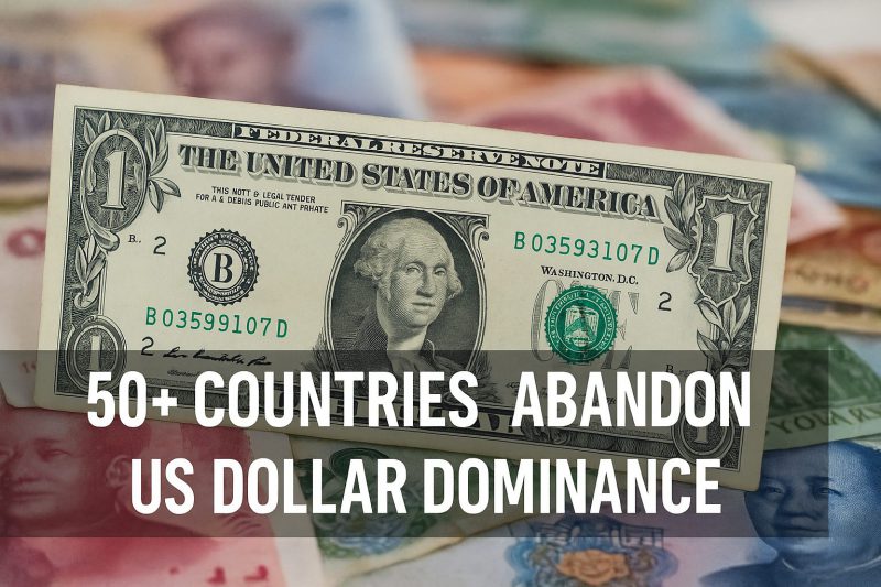 50+ Countries Abandon US Dollar Dominance