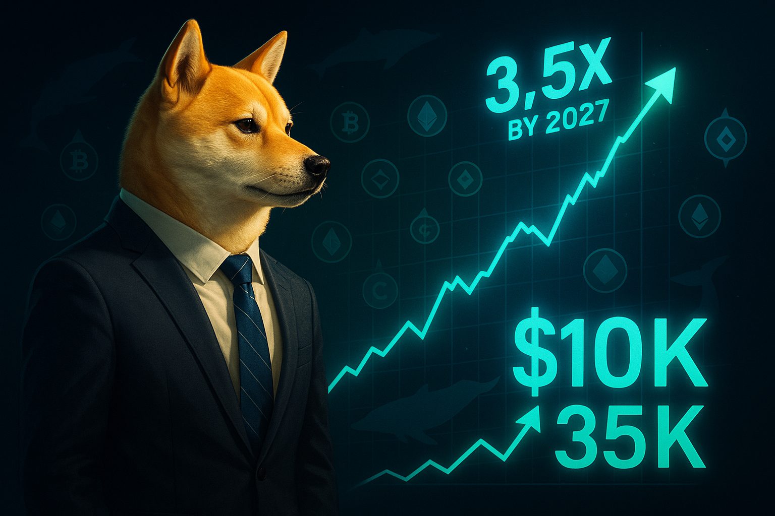 Shiba Inu Price Prediction: How $10K Could 3.5x and Make You a Whale by 2027