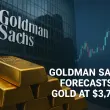Goldman Sachs Predicts $3,700 Gold by Year-End Surge