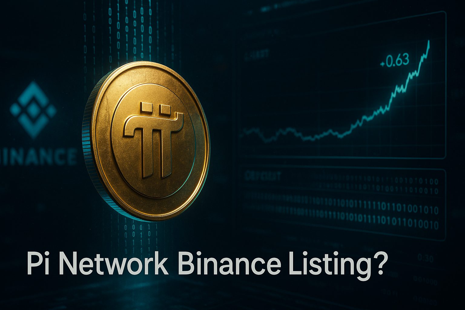 Pi Network Binance Listing: Pi Coin’s Price Jumps 8% to $0.63 Amid Deposit Tests