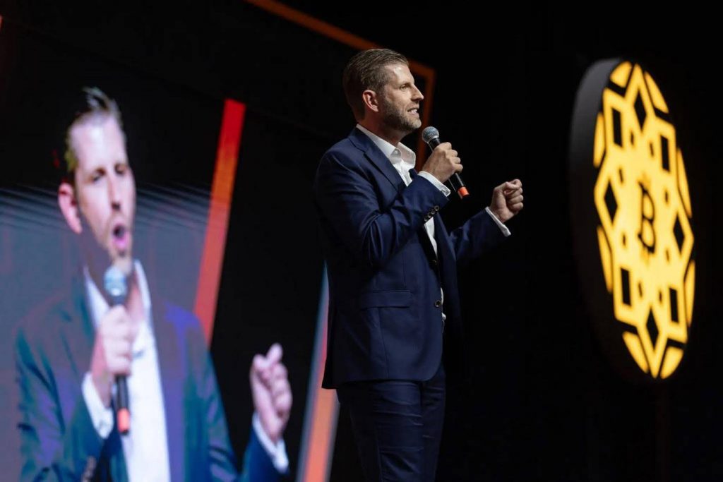 Eric Trump Bitcoin