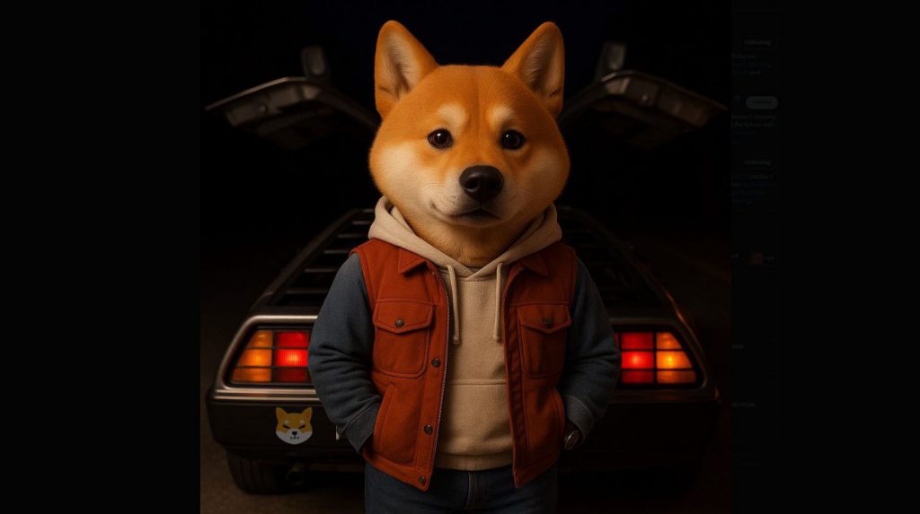 Shiba Inu Marty McFly Saylor reply
