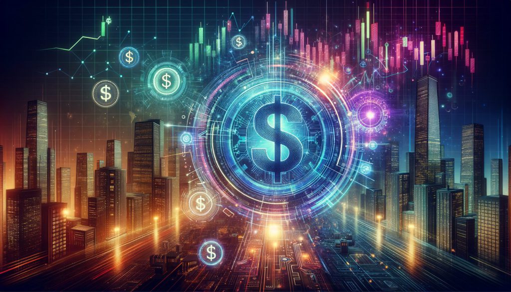 symbolic representation of the US dollar's future