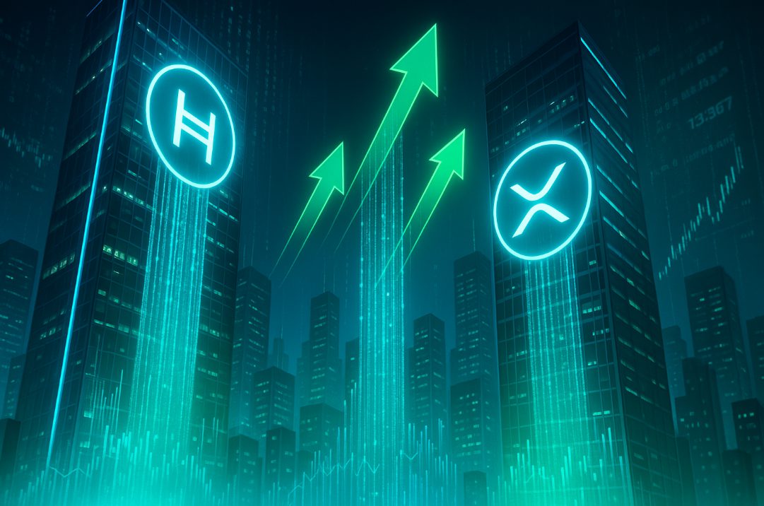 USDC on HBAR Soars 2,150% as Banks Move to XRP Ledger