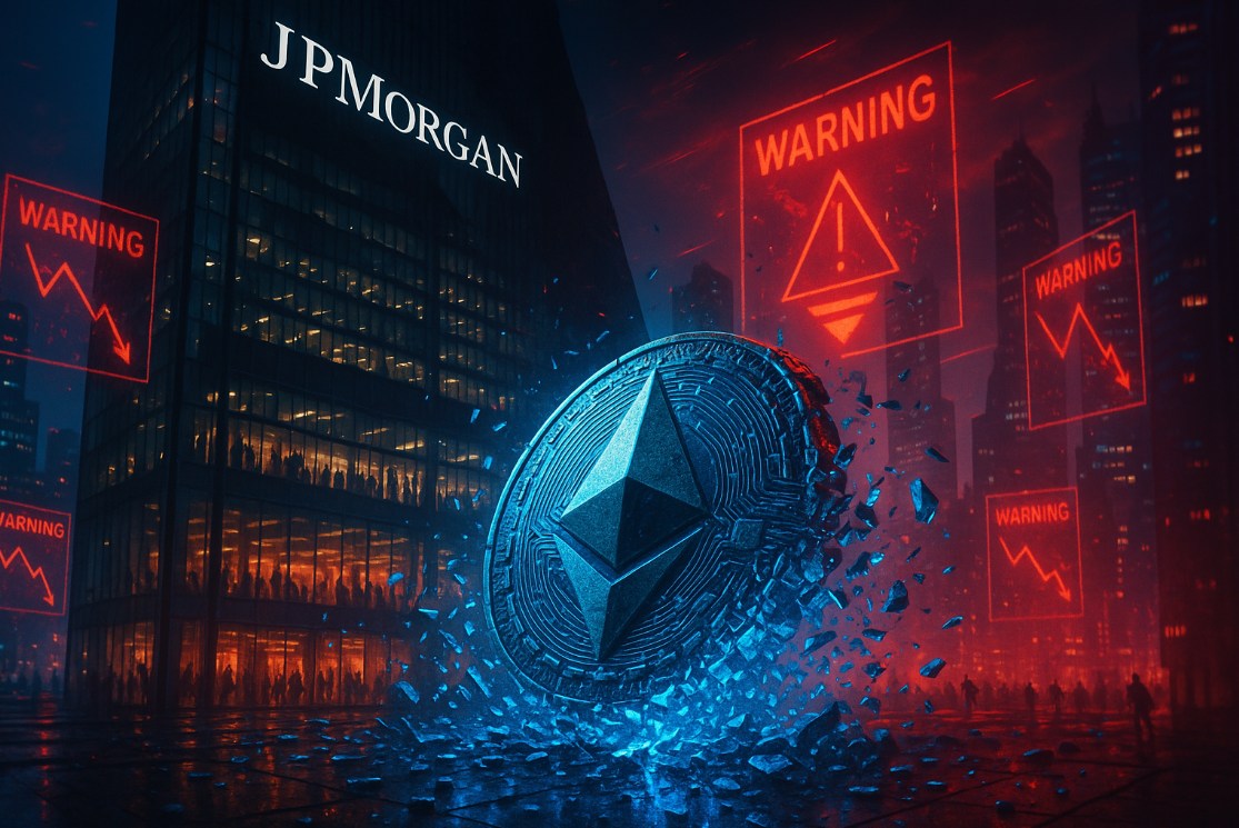 JPMorgan Issues Stark Bearish Warning on Ethereum’s (ETH) Future
