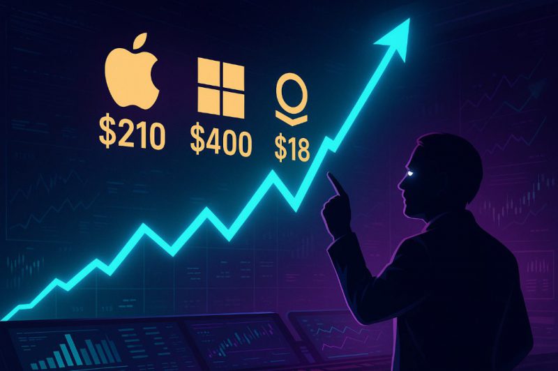 Dan Ives Sees Apple (AAPL), Microsoft (MSFT), Palantir (PLTR) Surging to $210, $400, $18 Within a Year