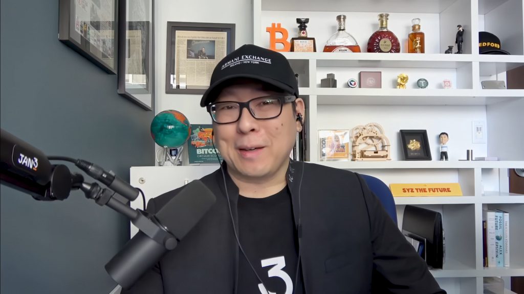 Screenshot from Bitcoin Infinity Live podcast featuring discussion about Bitcoin Core Wars