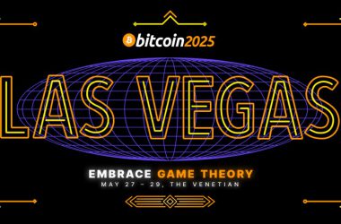 Las Vegas Bitcoin Conference 2025 sign